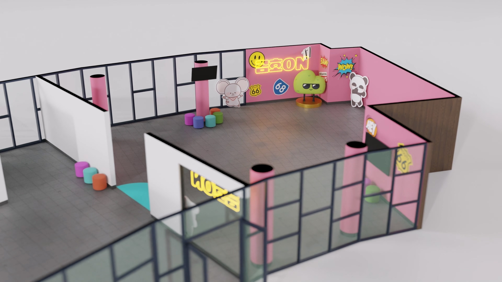 금호ON 프로젝트 3D 인트로 영상 이미지 2